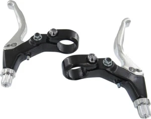 Promax BL-42 MTB Brake Lever Set Black/Silver Canti 2 Finger Free USA Shipping!! - Picture 1 of 10