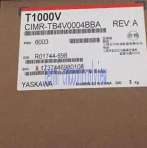 1 Stück NEU Yaskawa Wechselrichter CIMR-TB4V0004BBA - Bild 1 von 1