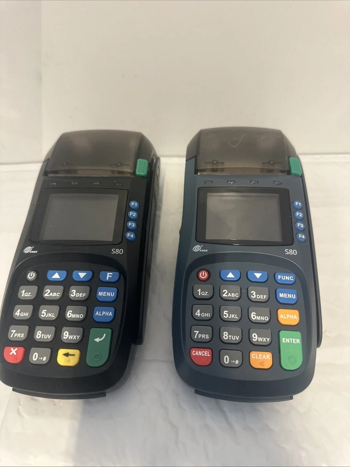 2 Pax POS S80 Credit Card Machine Terminal Chip Swipe Pin Pad - Untested No Cord - Image 1 of 4