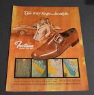 1970 Print Ad The Way to go in Style Fortune Shoes for Men Nashville TN art lady