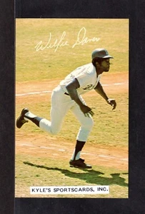 Willie Davis  DODGERS UNSIGNED  3-1/2 x 5-1/2  ORIGINAL COLOR  PHOTO POSTCARD #4 - Picture 1 of 1