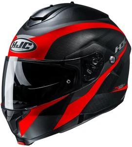 HJC C91 Taly Modular Motorcycle Helmet Red XS S M L XL 2X 3X 4X 5X Sunscreen - Picture 1 of 8