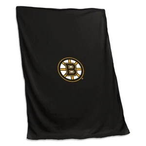 Northwest NHL Boston Bruins Heavy & Soft Sweatshirt Blanket New 54" x 84" - Picture 1 of 10