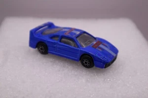 CADENA HAMBURGUESAS FERRARI F40 AZUL DE DAMAS SUELTA BUEN ESTADO RARA - Imagen 1 de 7