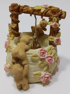 “Rosy Bear” By Hathaway London, England Collectible / Bears Playing On The Well - Picture 1 of 7
