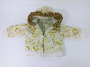 The Childrens Place Coat Hooded Winter Coat Sz 18M Girls Fur Lined Hood Fleece - Picture 1 of 8