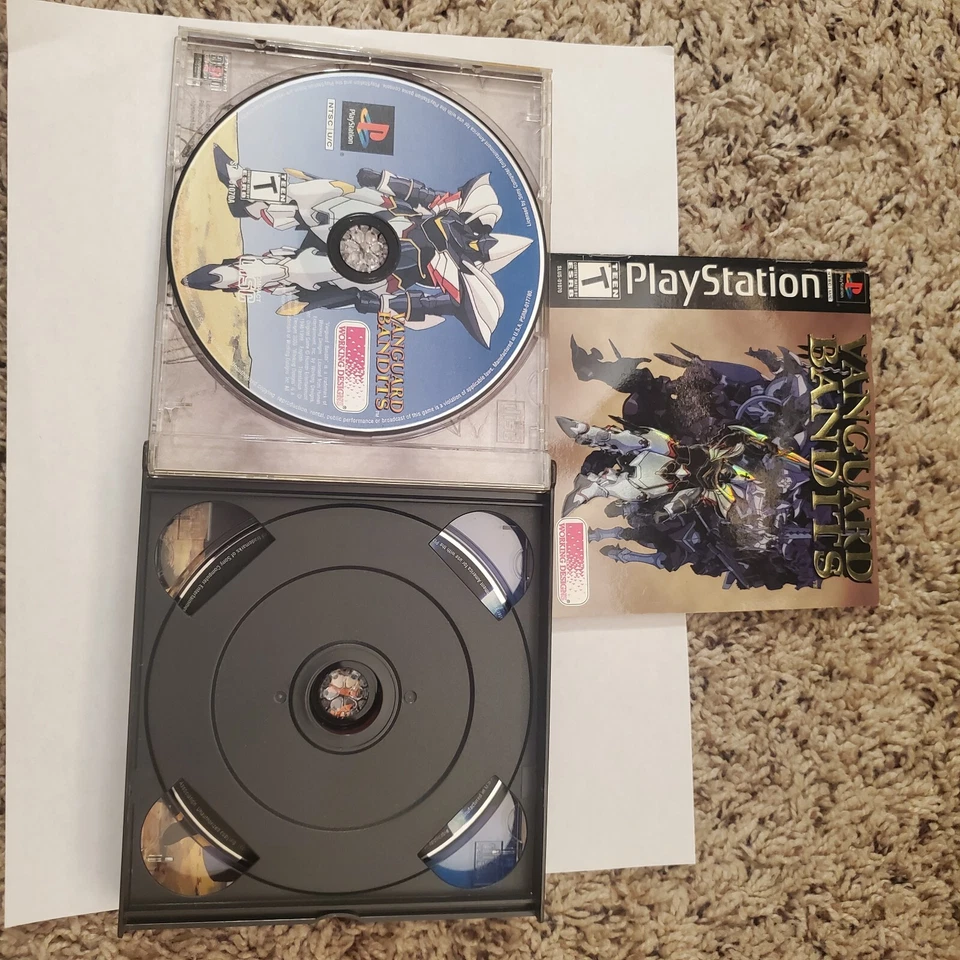PS1 Vanguard Bandits CIB With DEMO disc Included - Image 1 of 4