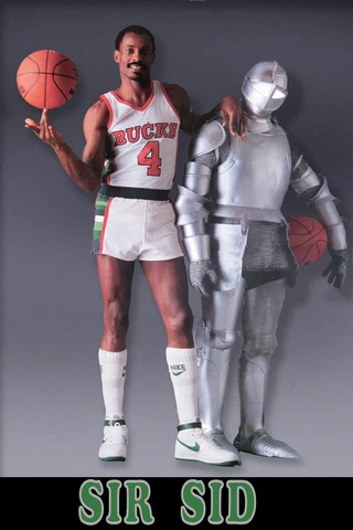 MILWAUKEE BUCKS SIDNEY MONCRIEF "SIR SID" 20X30 POSTER PRINT Cover