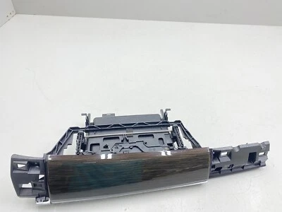 2014 BMW 750Li F01 F02 Front Right Dashboard Storage Cover Wood Trim OEM - Imagem 1 de 4