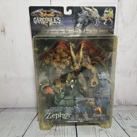 Extreme Gargoyles Zephyr Action Figure NIB Stan Winston Creatures 2002 New Cover