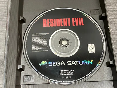 Resident Evil (Sega Saturn, 1997) No Manual. Cleaned & TESTED! - Image 1 of 4