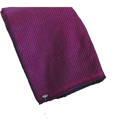 Cachemira|4 capas|Lanza/Manta|Telar a mano|Nepal| 2 colores| Fucsia y azul Foto 1 de 4
