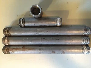 Lot of 316 and 304 Stainless Steel Nipples & Misc. Fittings   - Bild 1 von 8