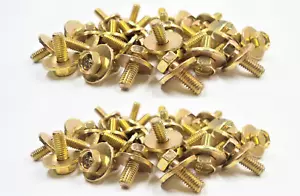 40 BODY BOLTS FOR HONDA & ACURA! M.6-1.0 x 16MM 10MM HEX FOR ACCORD CIVIC ETC - Bild 1 von 4