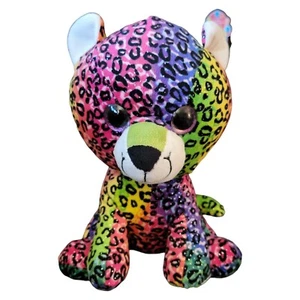 Walmart Spark Create Imagine Plush Rainbow Cheetah Glitter 10 Inches - Picture 1 of 7