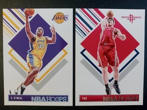 (2) 2024-25 Panini Hoops Tribute S O'Neal/Y Ming # 296, 298  " LA Lakers " - Picture 1 of 2