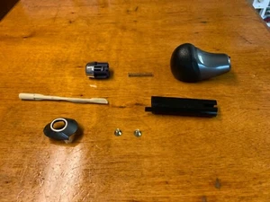 2005 - 2010 Honda Odyssey Shift Shifter Knob With Spring Screws Hardware Leather - Picture 1 of 8
