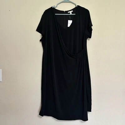Cato Dress Women’s Size 18W/ 20W Black Midi Cocktail NEW WITH TAGS - Image 1 of 4
