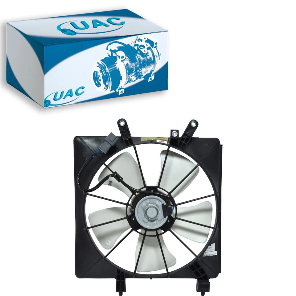 Conjunto de ventilador de refrigeración del motor UAC para Honda Civic 2001-2005 Foto 1 de 3