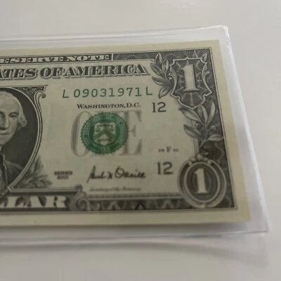 September 3rd 1971 Birthday Anniversary $1 Bill 09031971 Uncirculated Great Gift - Image 1 of 3