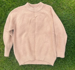 ZARA Knit Sweater Kid’s Size 8 Youth Tan Brown Long Sleeve - Picture 1 of 3