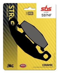 SBS Street Front Ceramic Brake Pads - 597HF - HYOSUNG GT 250 COMET 2002 - Picture 1 of 4