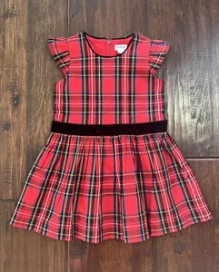 NWT J Crew Crewcuts Tartan Plaid Dress Christmas Holiday Red 4 6 7 8 10 NEW 2024 - Picture 1 of 3