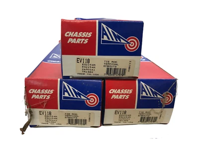 Extremo de varilla de amarre de dirección AIM EV118 [Lote de 3] Nuevo de Lote Antiguo Foto 1 de 4