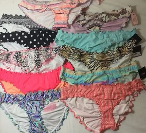 VICTORIAS SECRET VS SWIM THE RUFFLE CHEEKY RUCHED BIKINI BOTTOM VICTORIA'S NWT - Picture 1 of 27