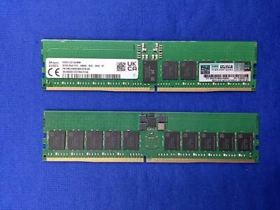 MEMORIA INTELIGENTE P43330-1A1 HPE 32GB 2RX8 PC5-4800B P56152-001 P50311-B21 Foto 1 de 4