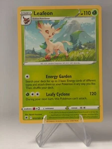 Folipurba/Leafeon 013/189 Raro Brillo Astral Exc ENG no Holo - Imagen 1 de 2