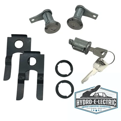 HIGHEST QUALITY 1966-1977 Ford Bronco Ignition & Door Lock Set with Ford keys - Image 1 of 2