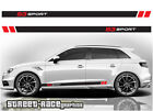 Audi A3 006 racing stripes graphics stickers decals S3 quattro sport