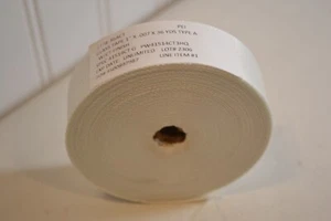 Glass Tape, 1" x 36 yd x .007, White, GT78-36ACT Type A w/CT Finish - Picture 1 of 3