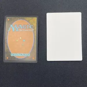 Magic "White Back" Blank Card - Picture 1 of 1