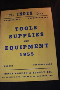 1955 Index Line Catalog Laporte, Ind. *Ice Making*Ice Harvesting*Coal*Fuel* - Picture 1 of 12
