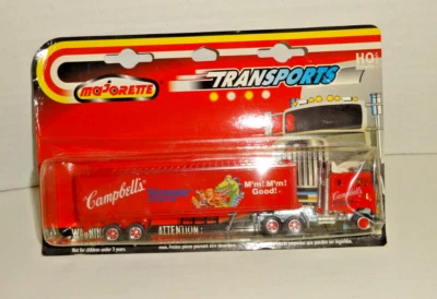 Vintage Campbell's Dinosaur Vegetable Soup Mm Good Majorette Transports Die cast - Image 1 of 4
