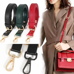 Adjustable Leather Material Bag Replacement Strap Shoulder Crossbody Bags Strap - Picture 1 of 19