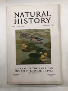 Natural History May-June 1934 - Foto 1 di 4