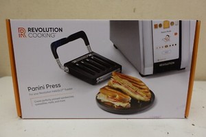 Revolution Cooking - Panini Press for Revolution InstaGLO Toasters - Gray