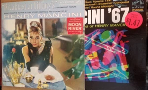 33RPM 2 RCA Mono Henry Mancini - Breakfast at Tiffany's, VG / Mancini '67, E E- - Picture 1 of 11