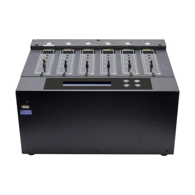 Systor 1:5 M.2 NVMe PCIe SATA SSD Duplicator/Sanitizer 9GB/Min Copier/Eraser - Image 1 of 4