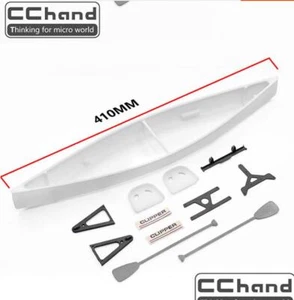 CChand 1/10 Simulación Barco Canoa Decoración RC PIEZA COCHE - Imagen 1 de 3