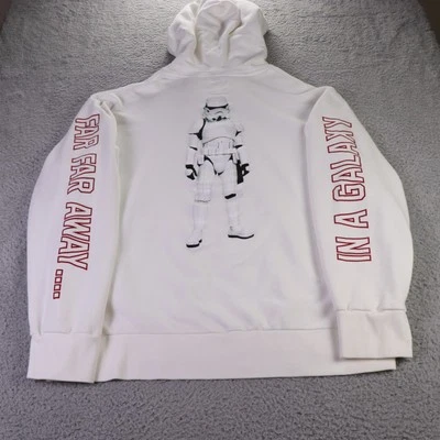 Chaqueta con Capucha Levis Star Wars Para Hombre XL Blanca Informal Pullover con Capucha Informal Foto 1 de 4