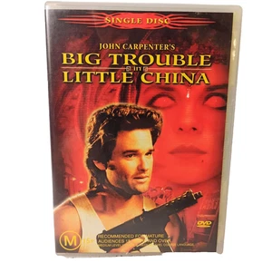 Big Trouble in Little China DVD Action Adventure Fantasy Martial Arts R4 VGC - Picture 1 of 14