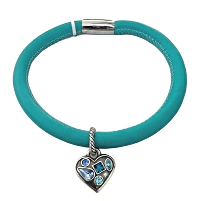 Pulsera BRIGHTON SEA WOODSTOCK con CORAZÓN COLORIDO Dije NUEVO CON ETIQUETAS Foto 1 de 2