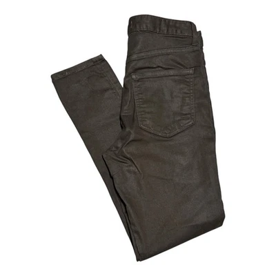 Женские узкие брюки Ramy Brook из хлопковой смеси с покрытием из сланца 28 (подходит 28,5x27,75) - Изображение 1 из 4