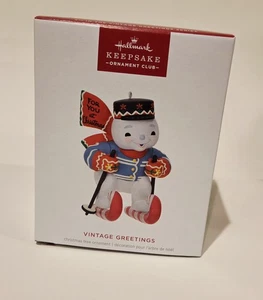 Hallmark Keepsake Ornament 2025 KOC Exclusivo Vintage Saludos - Imagen 1 de 5