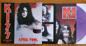 KISS LIVE in AGORA BALLROOM - April 1 ,1974 - APRIL FOOL - NM/NM - RARE w/Poster - Picture 1 of 8
