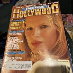 1991 JUNE INSIDE HOLLYWOOD Magazine KIM BASINGER - Bild 1 von 2